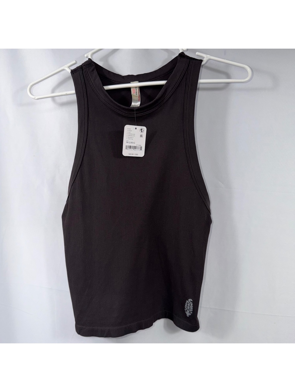 Free People Movement Ribbed Racerback Tank M/L NWT